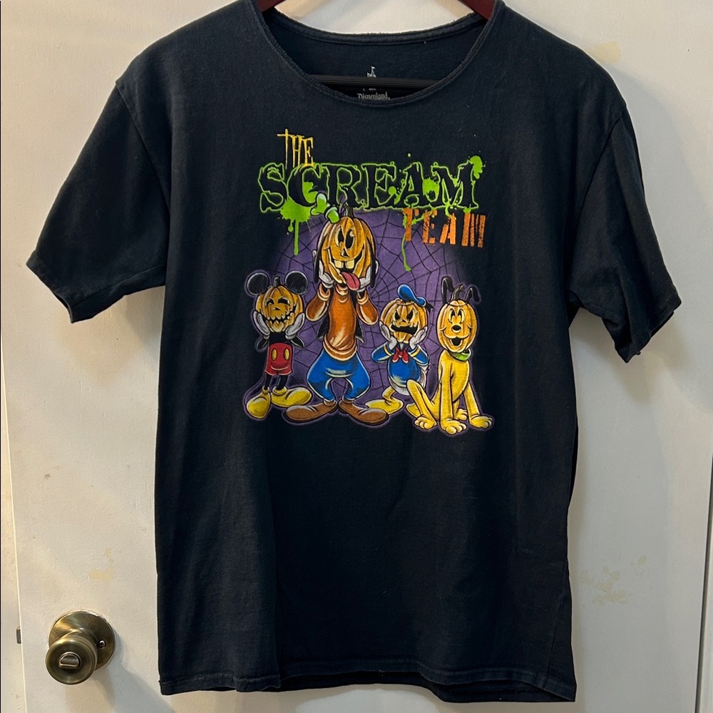 DISNEY 2012 Mickey’s  Halloween Party Tee,  The Scream Team, Sz XL
